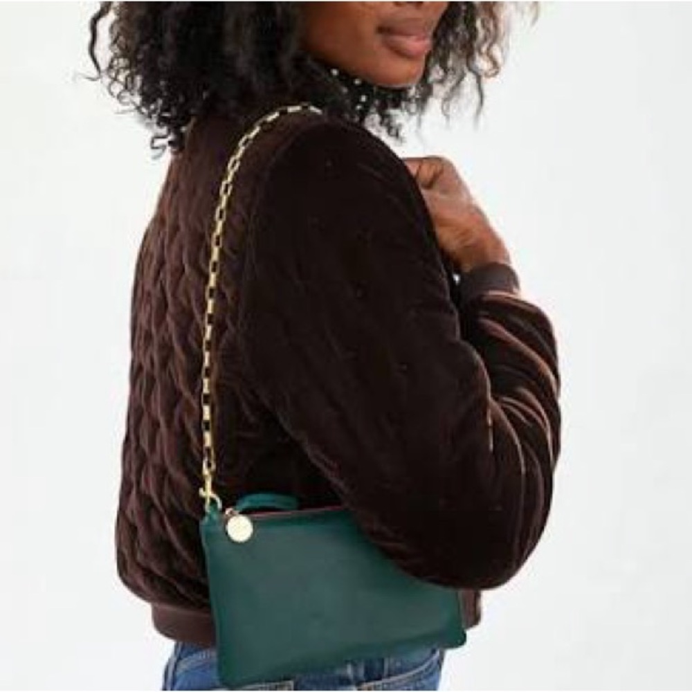 Clare V Box Chain Shoulder Strap NEW - Picture 4 of 4